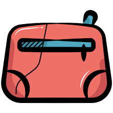 Make Up Bag Generic Color Hand Drawn Icon