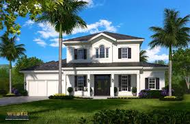 French Colonial House Plans Colonial