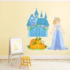 Cinderella Fairytale Princess Wall