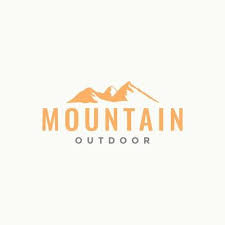 Simple Mountain Outdoor Isolated Logo