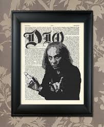 Ronnie James Dio Dio Art Dio Poster