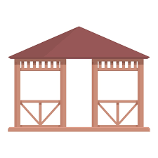 Premium Vector Park Pergola Icon