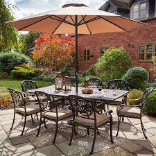 Hartman Amalfi 8 Seat Garden Dining Set
