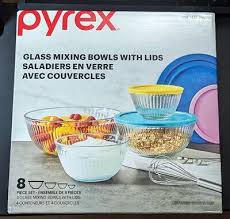 Glass Mixing Bowl Set