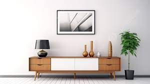 Minimalist Living Room With Sleek Tv