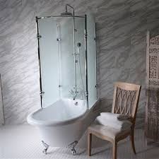 Extra Wide Classic Clawfoot Shower Tub