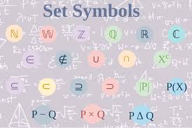 Set Symbols List Of Set Theory Symbols