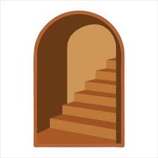 Basement Stairs Vector Art Icons And