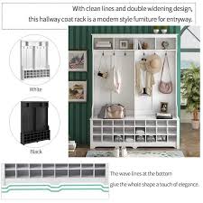 Multiple Functions Hallway Coat Rack