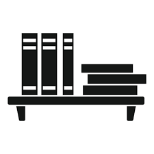 Book Shelf Icon Simple Style 14648764