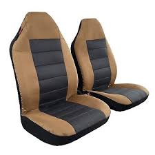 Car Front Seat Covers Army Coyote Brown