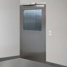 Automatic Swing Stainless Steel Doors