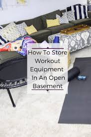 How To Organize Workout Equipment In
