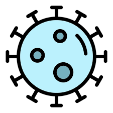 Virus Icon Outline Virus Vector Icon