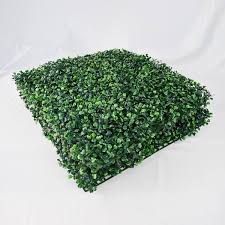 20 In X 20 In X 1 7 In Grass Panels Artificial Boxwood Hedge Greenery Wall Uv Protected Outdoor Indoor 36 Packs