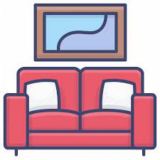 Couch Furniture Modern Sofa Icon
