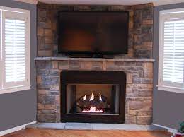 Stone Veneer Gas Fireplace