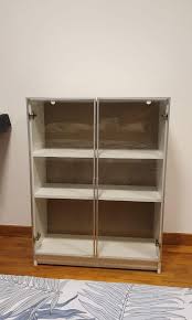 Ikea Billy Bookcase With Glass Door