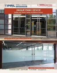 Panic Device For Architects And Door