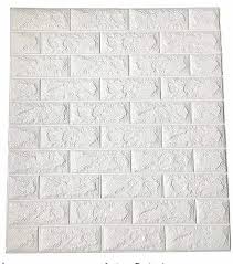 Pe Foam Self Adhesive Brick Design Wall