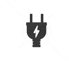 Electrical Plug With Lighting Symbol