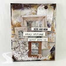 Stay Strong Canvas By Sandpaper Road