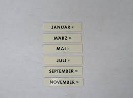 Perpetual Calendar By Jakob Maul