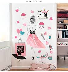 Removable Vinyl Wall Decal Pink Good