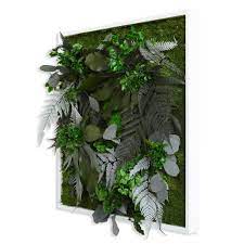 Style Green Jungle Plant Design White