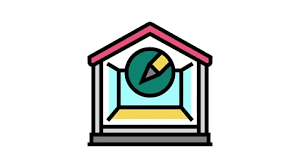Space Planning Room Interior Color Icon