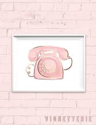 Pink Telephone Purple Wallpaper Phone