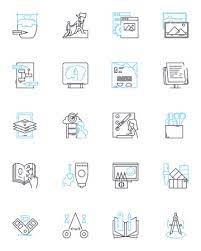 Conservatory Linear Icons Set