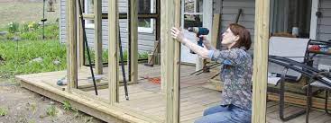 Do It Yourself Diy Screened In Porch