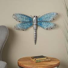 Indoor Outdoor Dragonfly Wall Decor