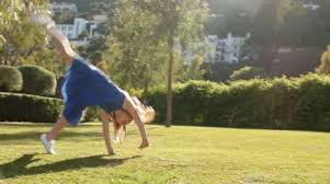 Cartwheels Stock Footage Royalty Free