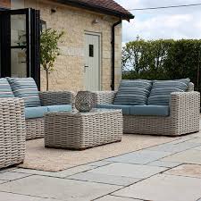 Rattan Garden Furniture Suite 5 Piece