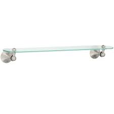 Moen Lounge 24 In W Glass Bath Shelf