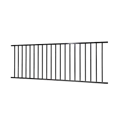 Flat Metal Fence Panel F2ghds93x32us