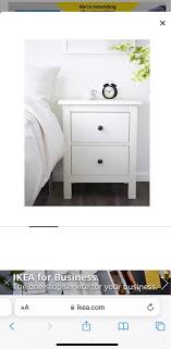 Ikea Hemnes Chest Of 2 Drawers White