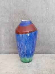 Murano Style Vase Art Glass Vase