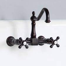 Wall Mounted Bridge Kitchen Faucet