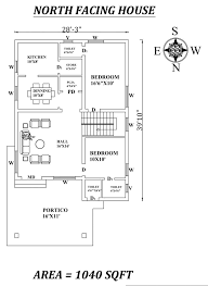 Amazing 54 North Facing House Plans As