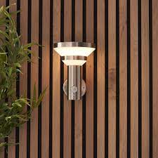 Solar Powered Outdoor Wall Light With