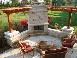 Outdoor Fireplace Benson Stone Company