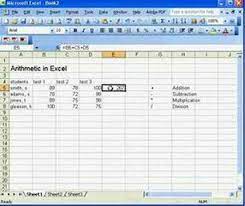 Basic Math In Excel