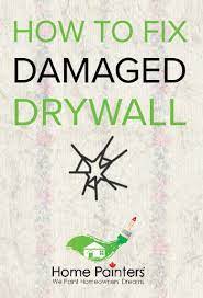 How To Fix Damaged Drywall From