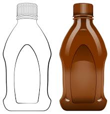 Plastic Bottle Drawing Images Free
