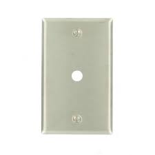 1 Gang Phone Jack Wall Plate