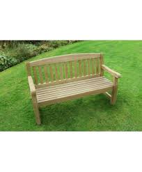 Zest Emily Wooden Garden Bench 3 Seater