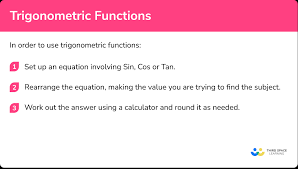 Trigonometric Functions Gcse Maths